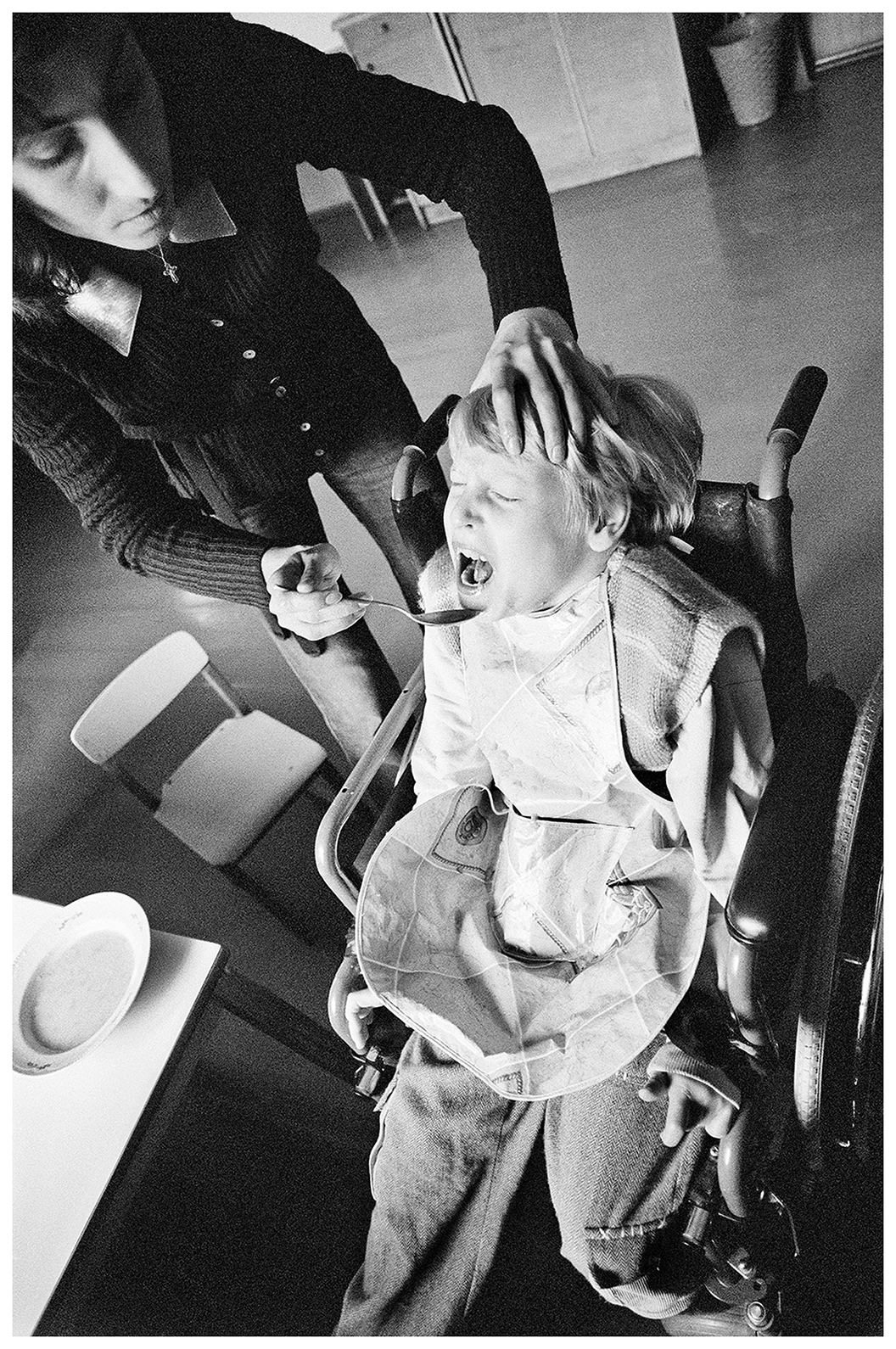 Minsk, Belarus. Some children have to be force-fed if necessary.